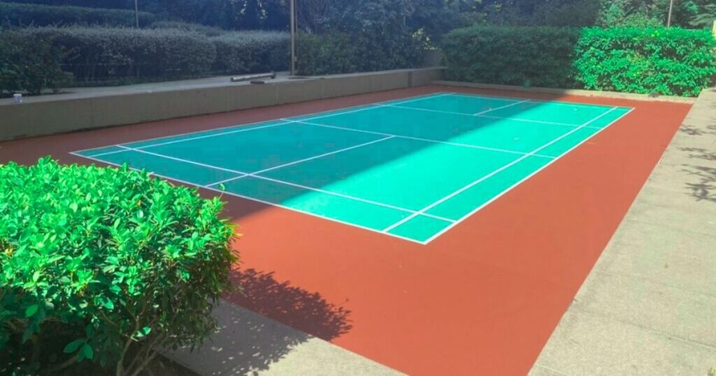 Badminton Court Size