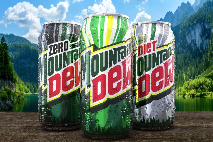 Mountain Dew Can Dimensions