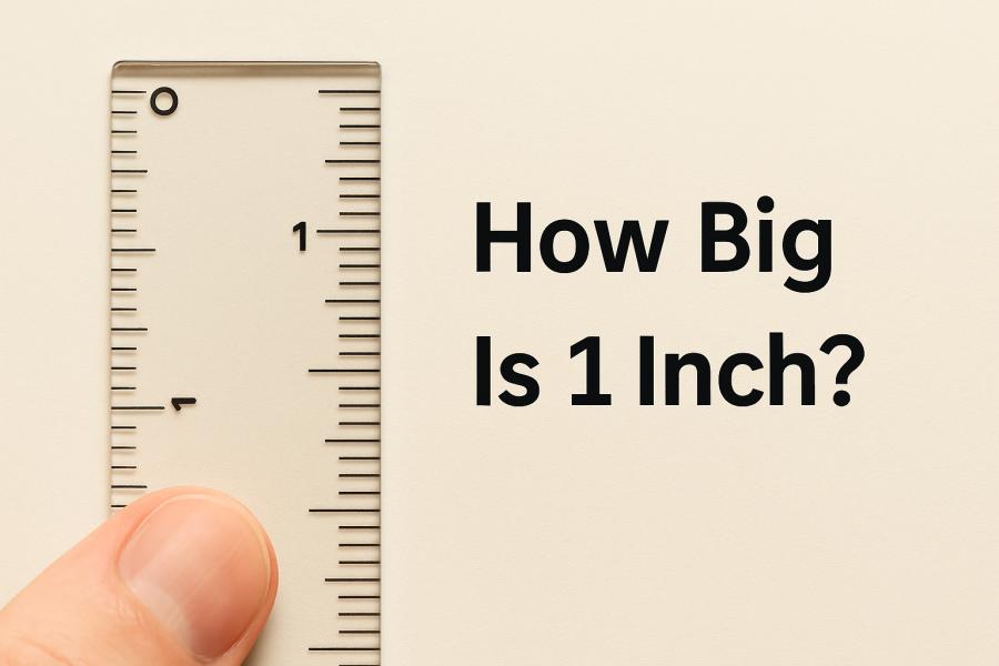 How Big Is 1 Inch